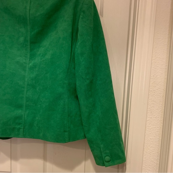 Green Women's Blazer - Picture 3 of 7